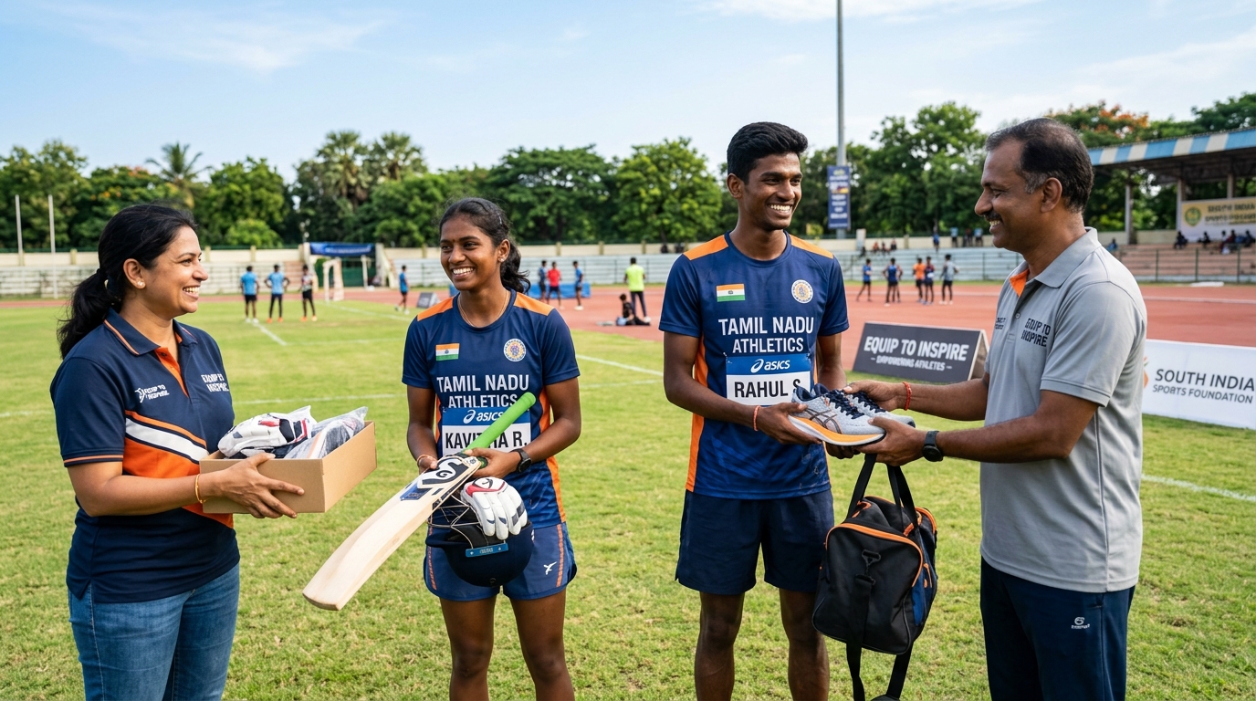 Empowering Young Athletes Through Sports Sponsorship | Mathivanan Foundation